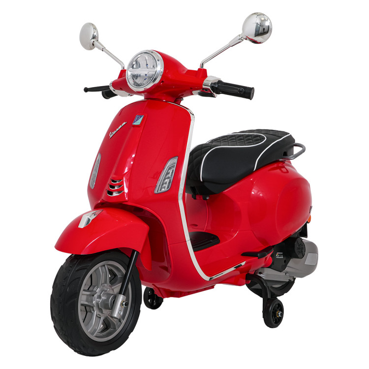 Elektrická motorka Vespa ROMA Scooter - červená